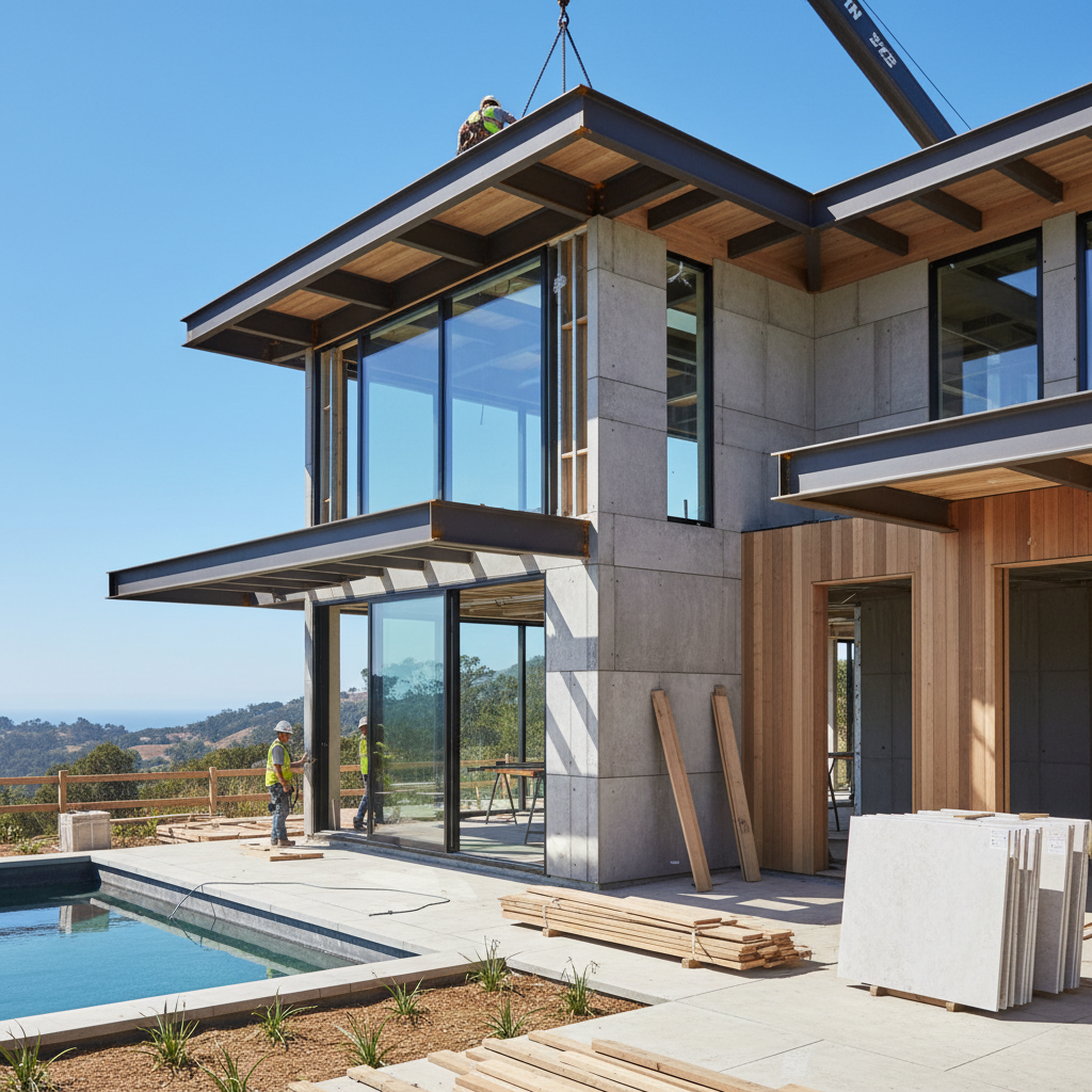 Single-family home construction