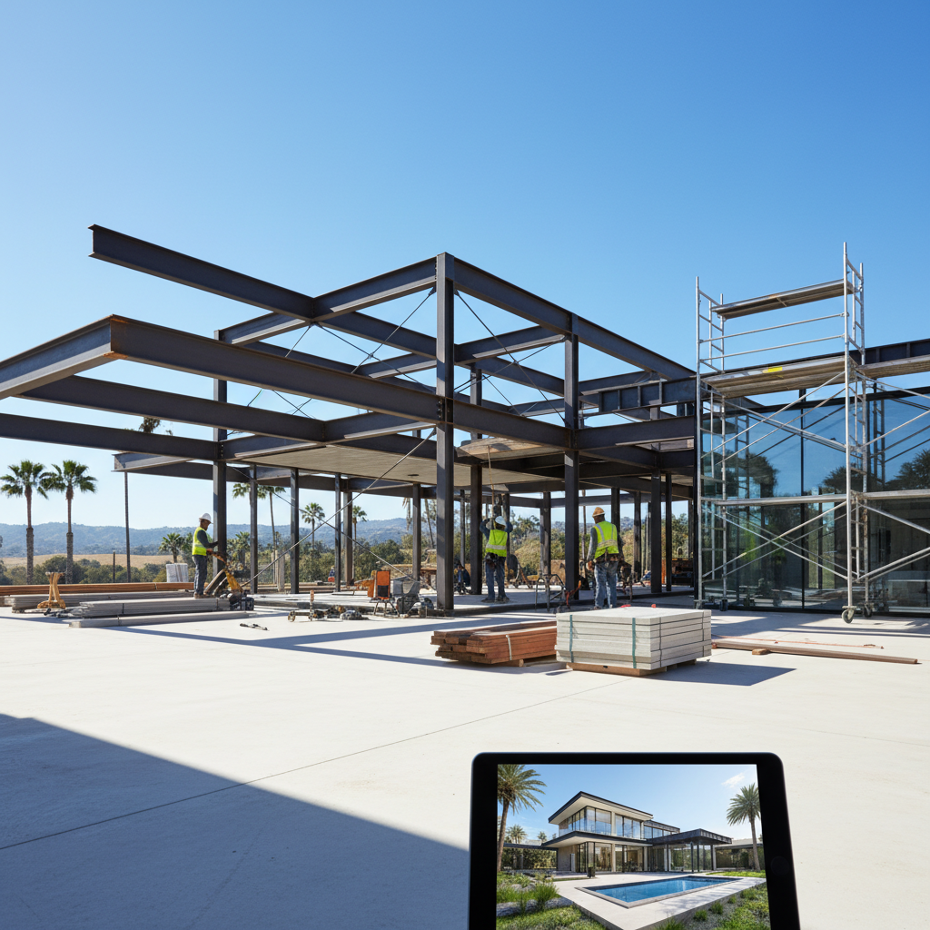 Single-family home construction