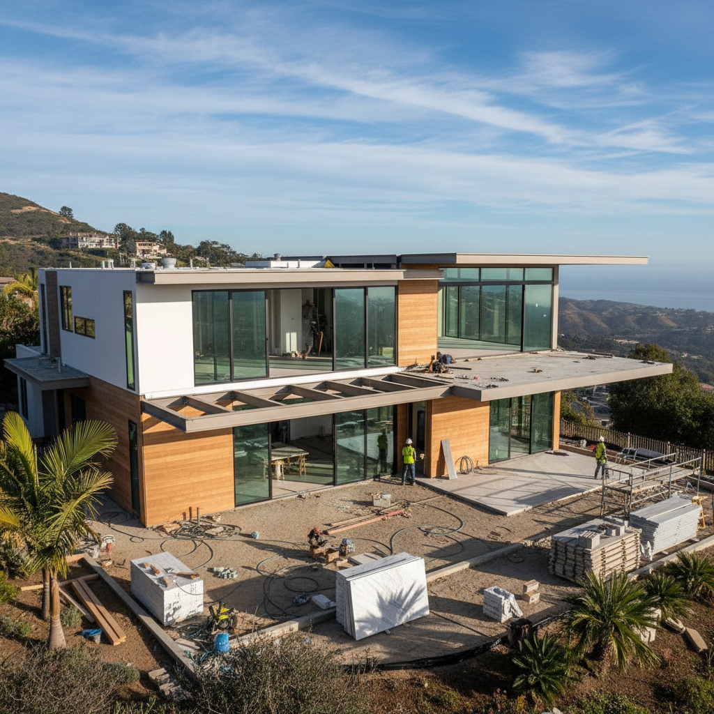 Single-family home construction