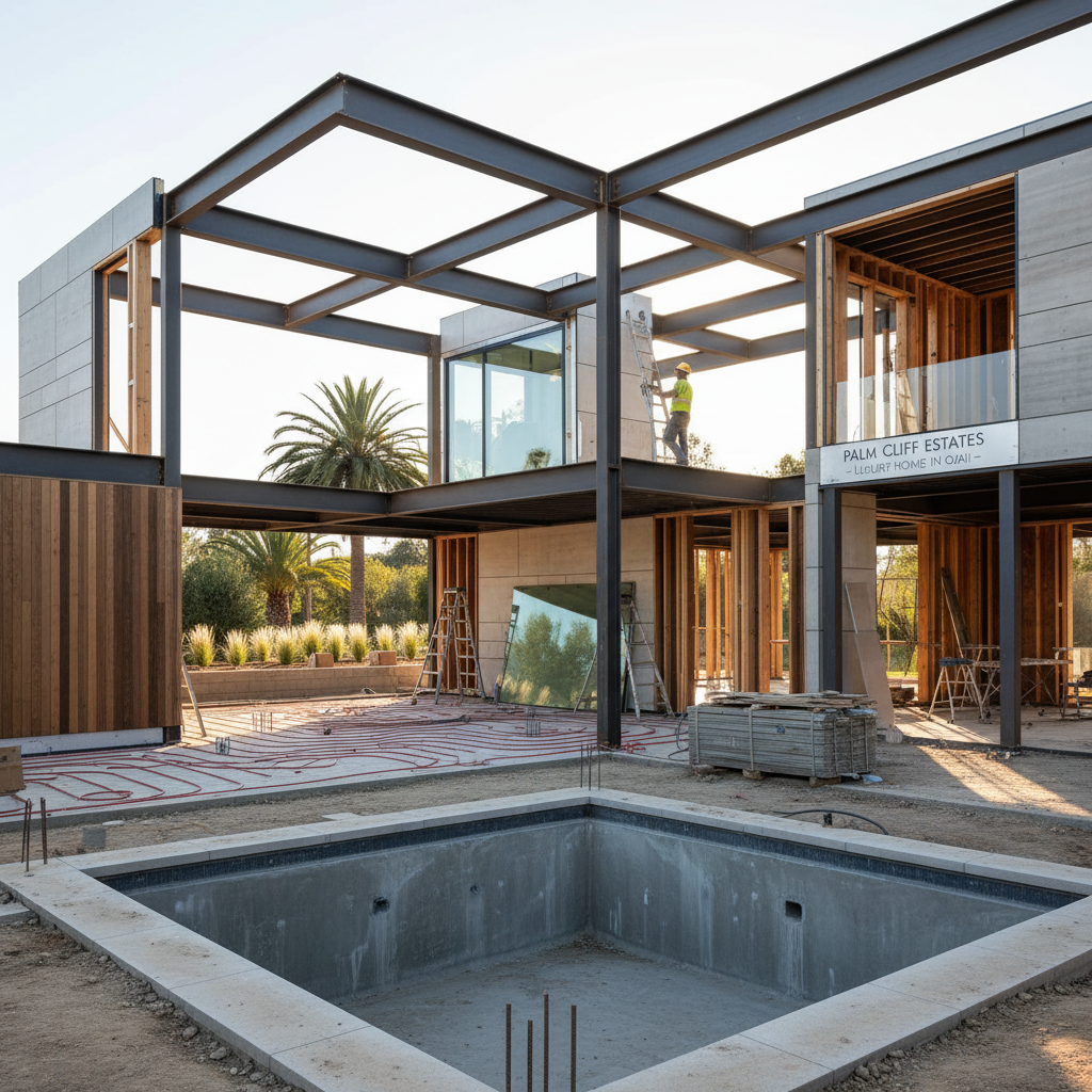 Single-family home construction