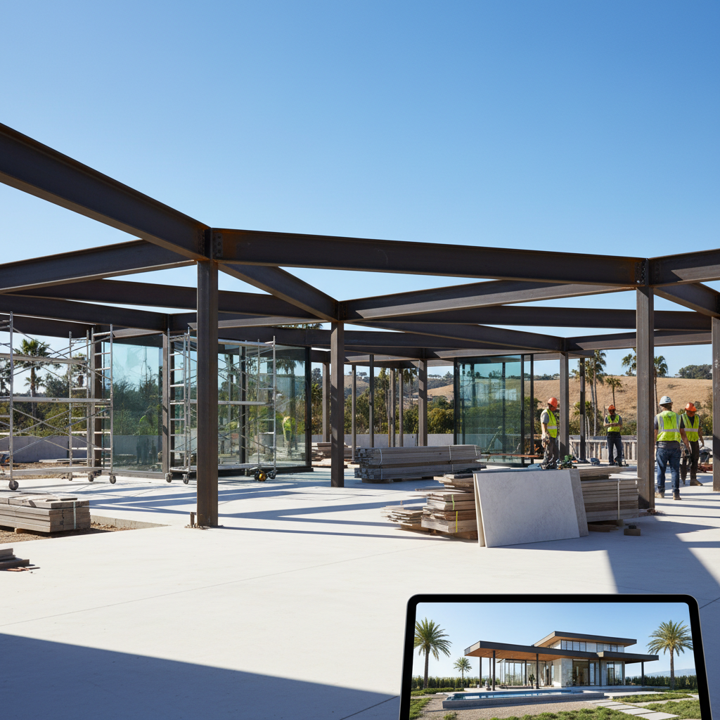 Single-family home construction